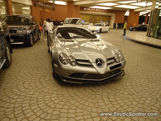 Mercedes SLR spotted in Dubai, United Arab Emirates