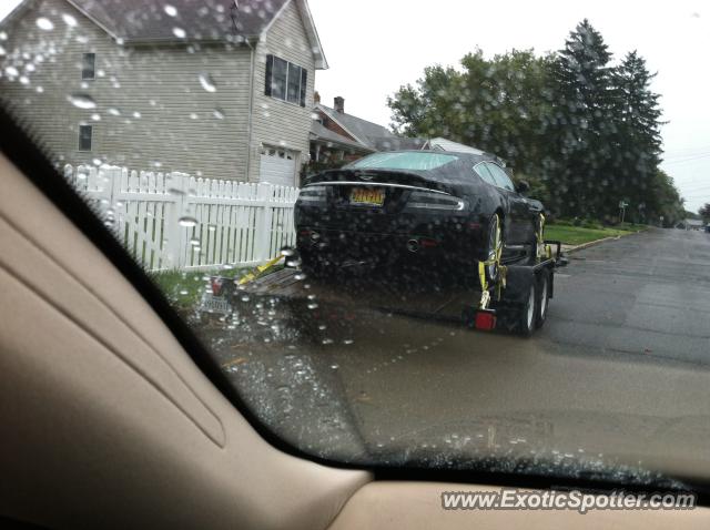 Aston Martin DBS spotted in Bel Air, Maryland