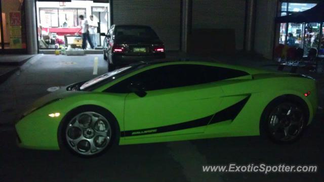 Lamborghini Gallardo spotted in Manila, Philippines