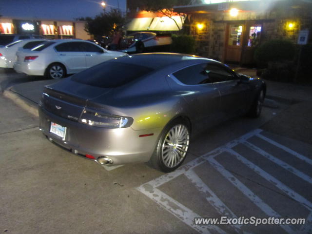 Aston Martin Rapide spotted in Dallas, Texas