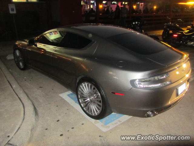 Aston Martin Rapide spotted in Dallas, Texas