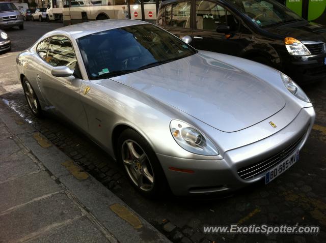 Ferrari 612 spotted in Paris, France