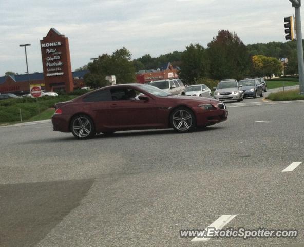 BMW M6 spotted in Bel Air, Maryland