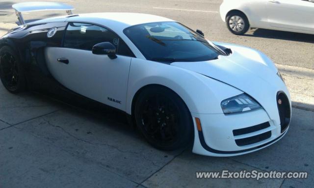 Bugatti Veyron spotted in Los Angeles, California