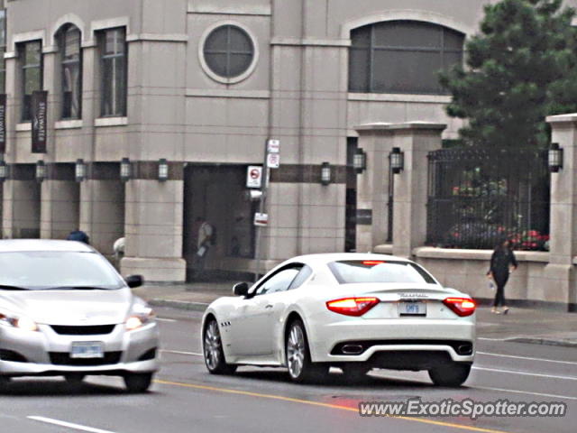 Maserati GranTurismo spotted in Toronto, Canada