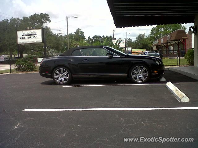 Bentley Continental spotted in Tampa, Florida