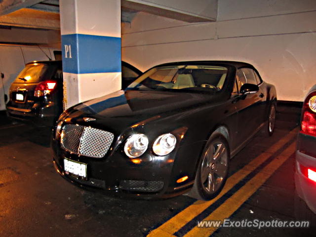 Bentley Continental spotted in Toronto, Canada