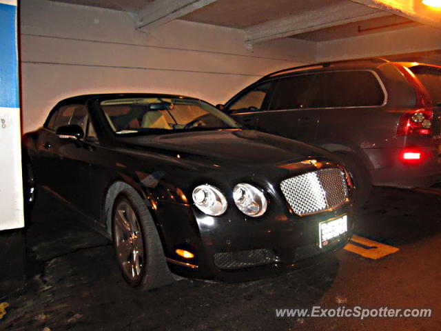 Bentley Continental spotted in Toronto, Canada