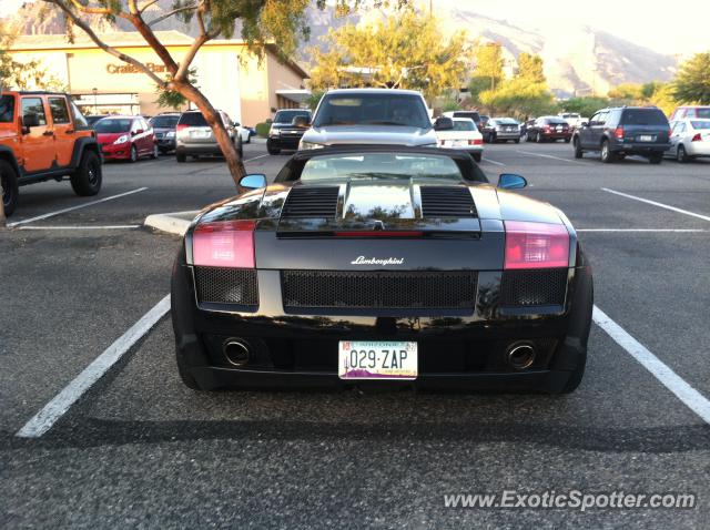 Lamborghini Gallardo spotted in Tucson, Arizona