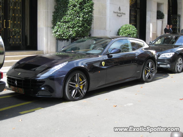 Ferrari FF spotted in Paris, France