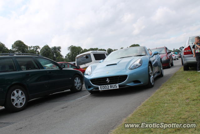 Ferrari California spotted in Queensferry, United Kingdom