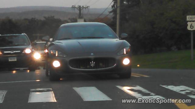 Maserati GranTurismo spotted in Newtown, Connecticut