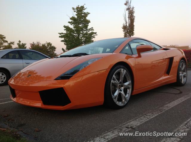 Lamborghini Gallardo spotted in Nashua, New Hampshire