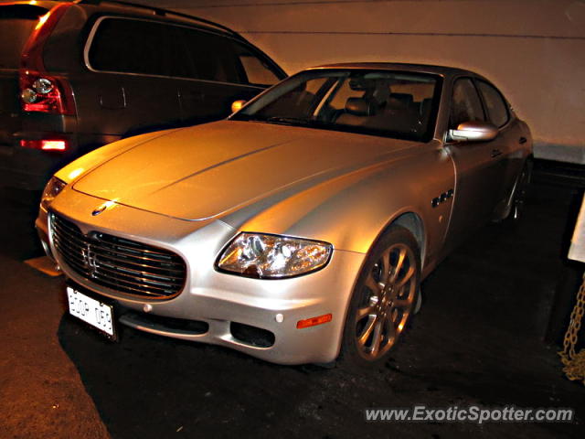 Maserati Quattroporte spotted in Toronto, Canada