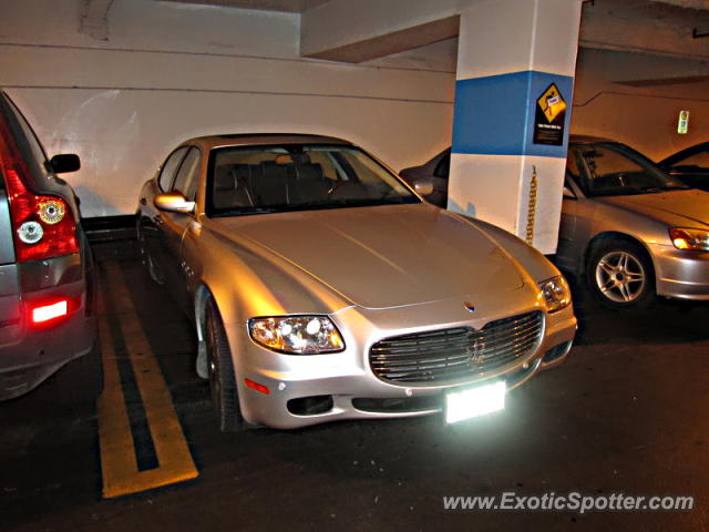 Maserati Quattroporte spotted in Toronto, Canada