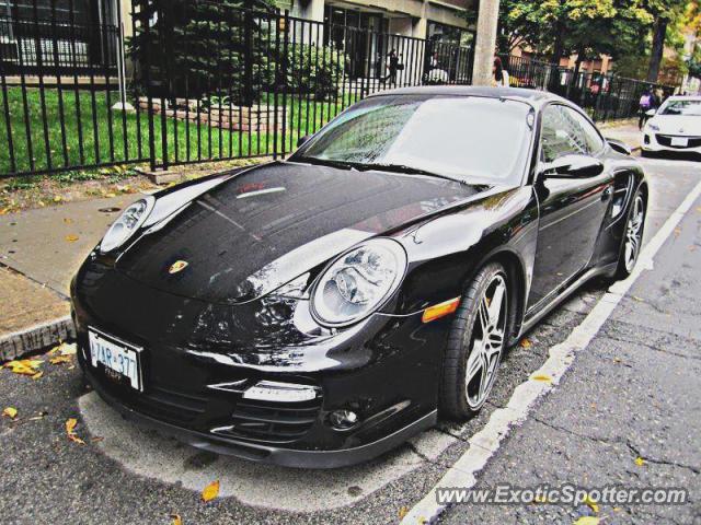 Porsche 911 Turbo spotted in Toronto, Canada