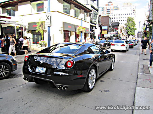 Ferrari 599GTB spotted in Toronto, Canada