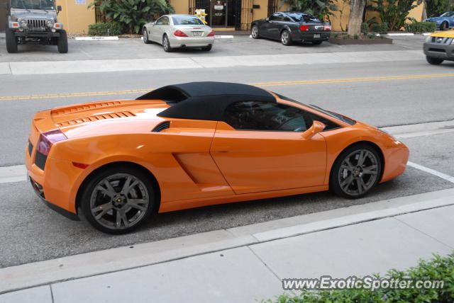 Lamborghini Gallardo spotted in Ft. Lauderdale, Florida