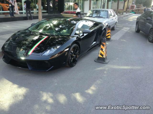 Lamborghini Gallardo spotted in Beijing,China, China