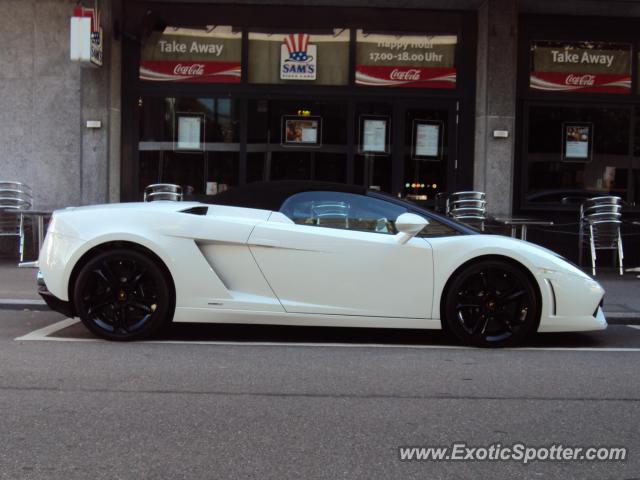 Lamborghini Gallardo spotted in Zurich, Switzerland