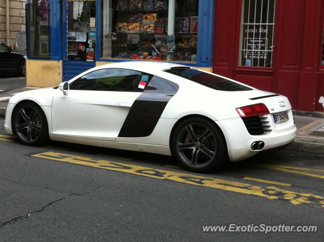 Audi R8 spotted in Paris, France