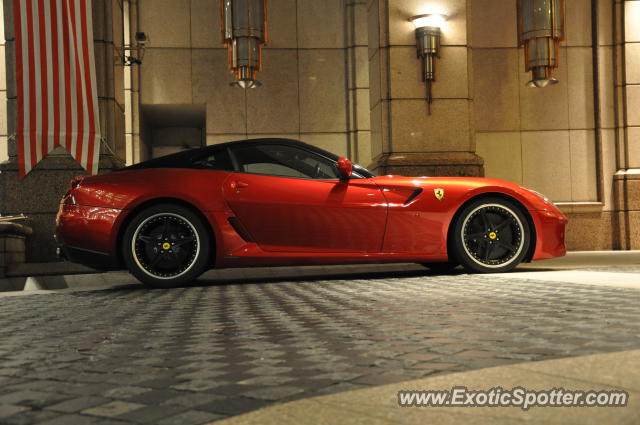 Ferrari 599GTB spotted in KLCC Twin Tower, Malaysia