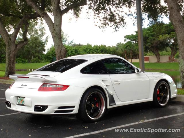 Porsche 911 Turbo spotted in Dania Beach, Florida