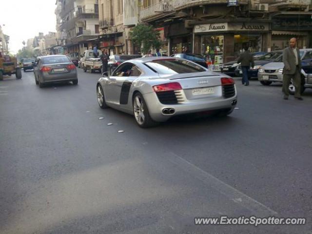 Audi R8 spotted in Damascus, Syria