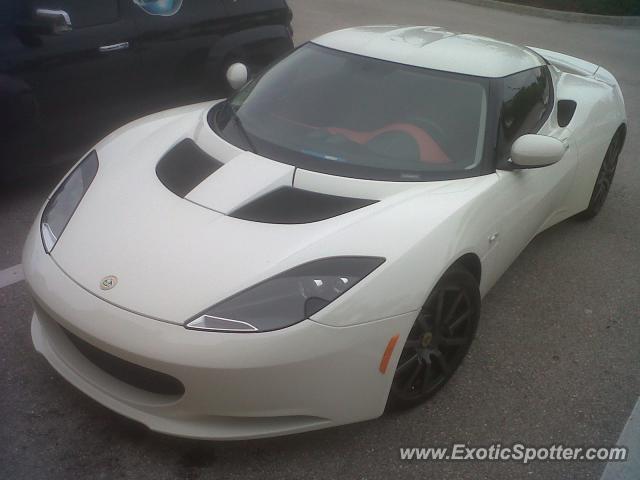 Lotus Evora spotted in Estero, Florida