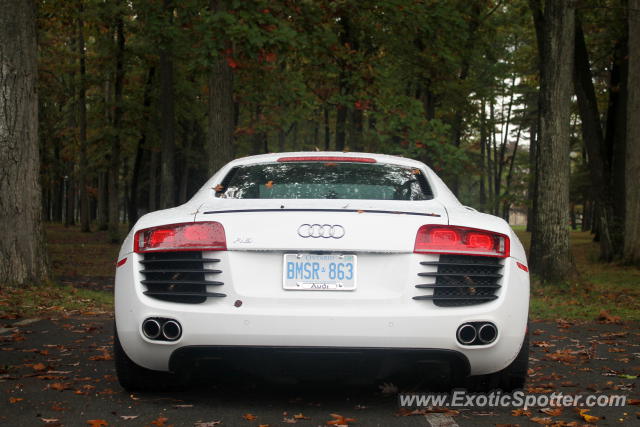 Audi R8 spotted in Saratoga Springs, New York