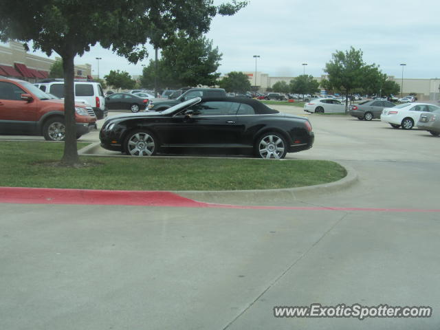 Bentley Continental spotted in Dallas, Texas