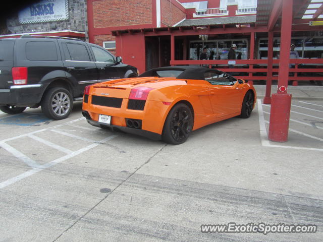 Lamborghini Gallardo spotted in Dallas, Texas