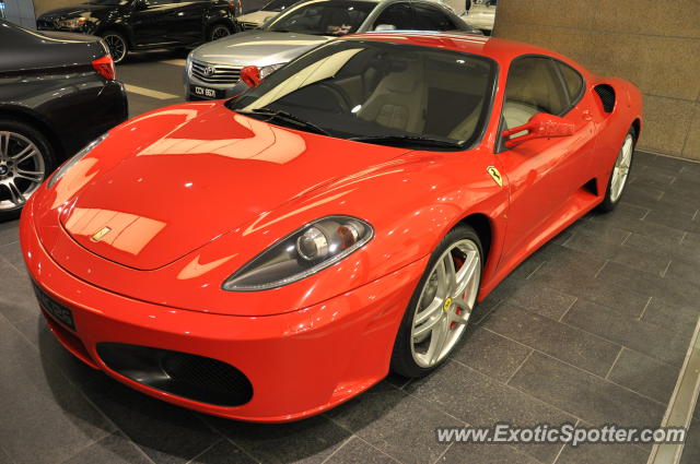 Ferrari F430 spotted in Bukit Bintang KL, Malaysia