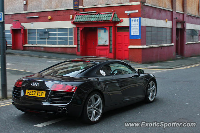 Audi R8 spotted in Leeds, United Kingdom