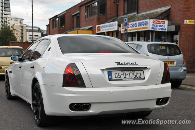 Maserati Quattroporte spotted in Leeds, United Kingdom