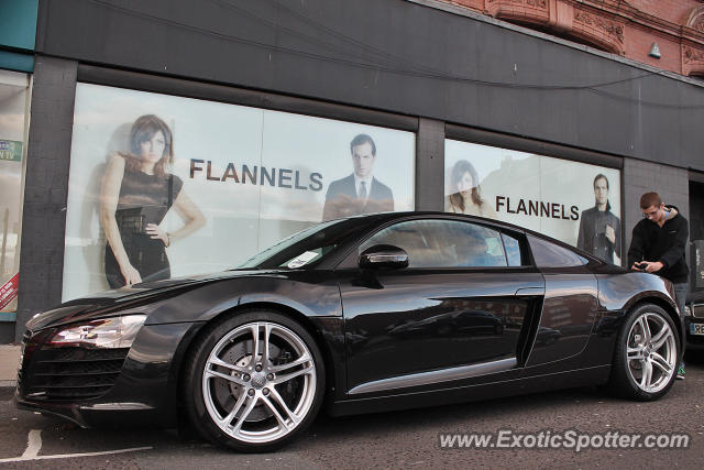 Audi R8 spotted in Leeds, United Kingdom