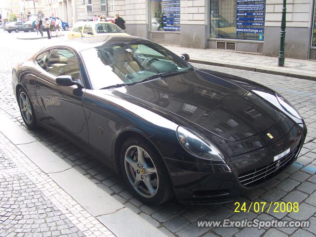 Ferrari 612 spotted in Prague, Czech Republic