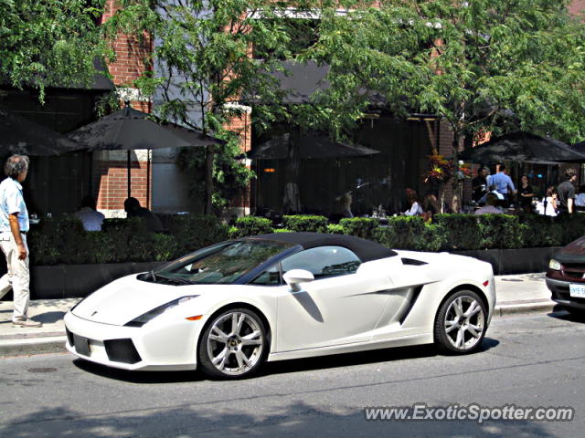 Lamborghini Gallardo spotted in Toronto, Canada