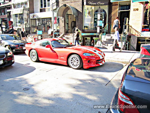 Dodge Viper spotted in Toronto, Canada