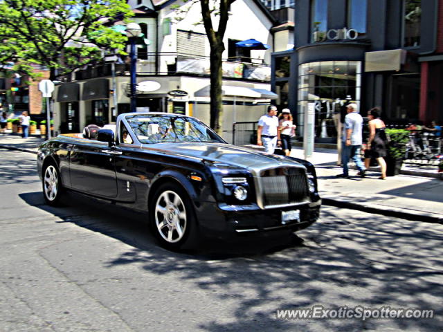 Rolls Royce Phantom spotted in Toronto, Canada