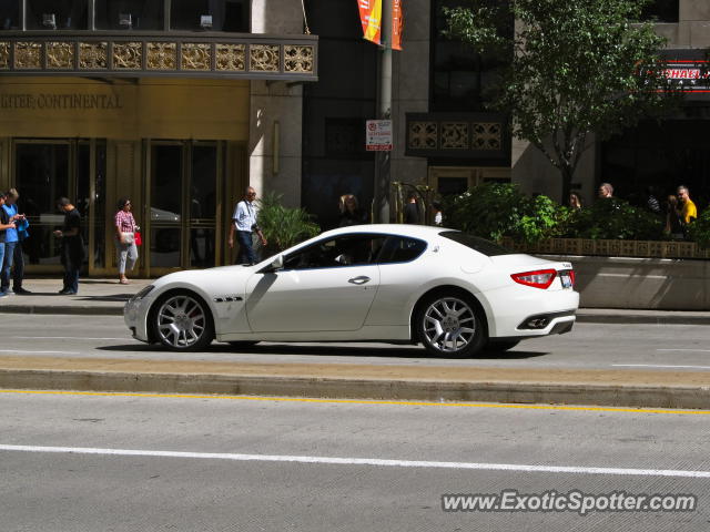 Maserati GranTurismo spotted in Chicago, Illinois