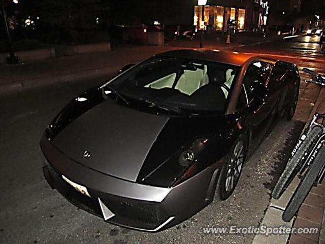 Lamborghini Gallardo spotted in Toronto, Canada