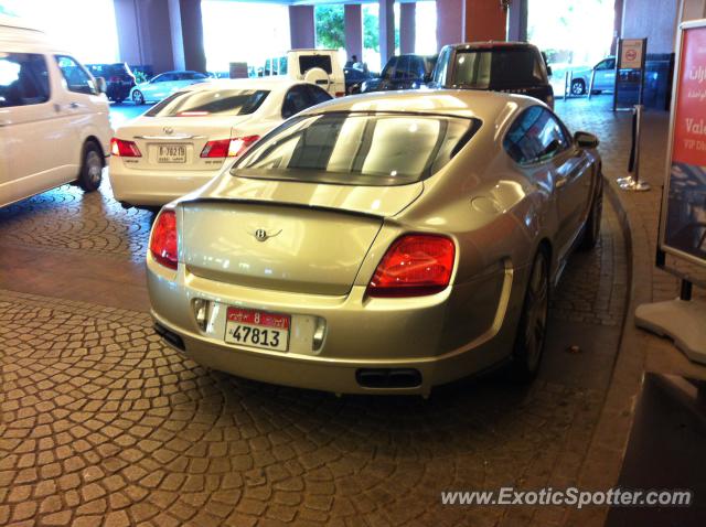 Bentley Continental spotted in Dubai, United Arab Emirates