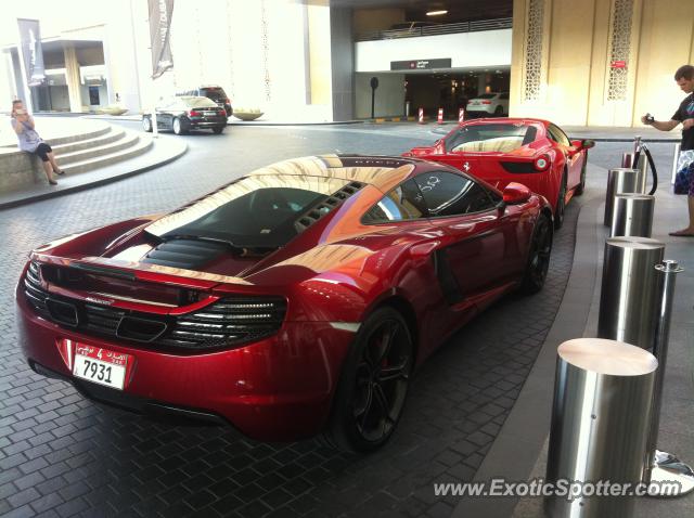 Mclaren MP4-12C spotted in Dubai, United Arab Emirates