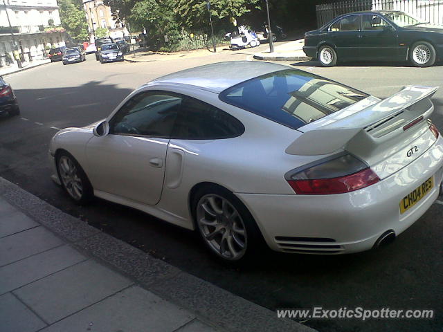 Porsche 911 GT2 spotted in London, United Kingdom