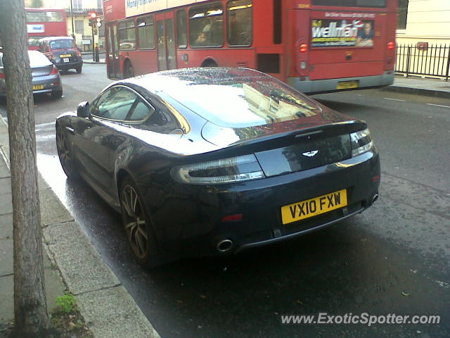 Aston Martin Vantage spotted in London, United Kingdom