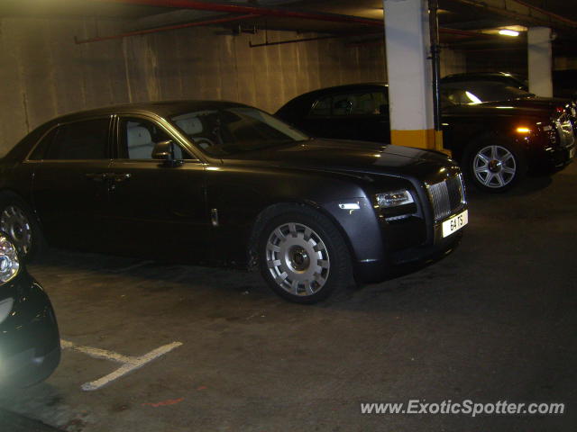 Rolls Royce Ghost spotted in London, United Kingdom