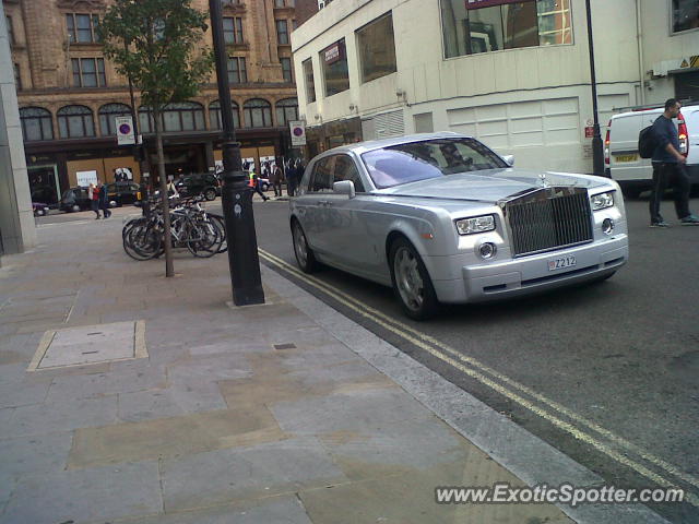 Rolls Royce Phantom spotted in London, United Kingdom