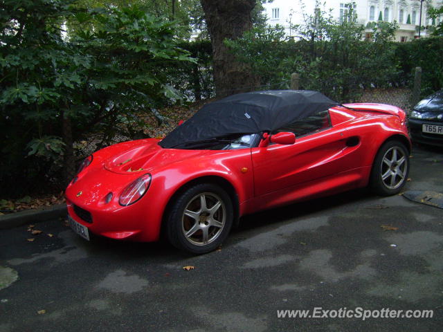 Lotus Elise spotted in London, United Kingdom