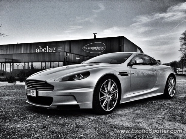 Aston Martin DBS spotted in Antwerp, Belgium